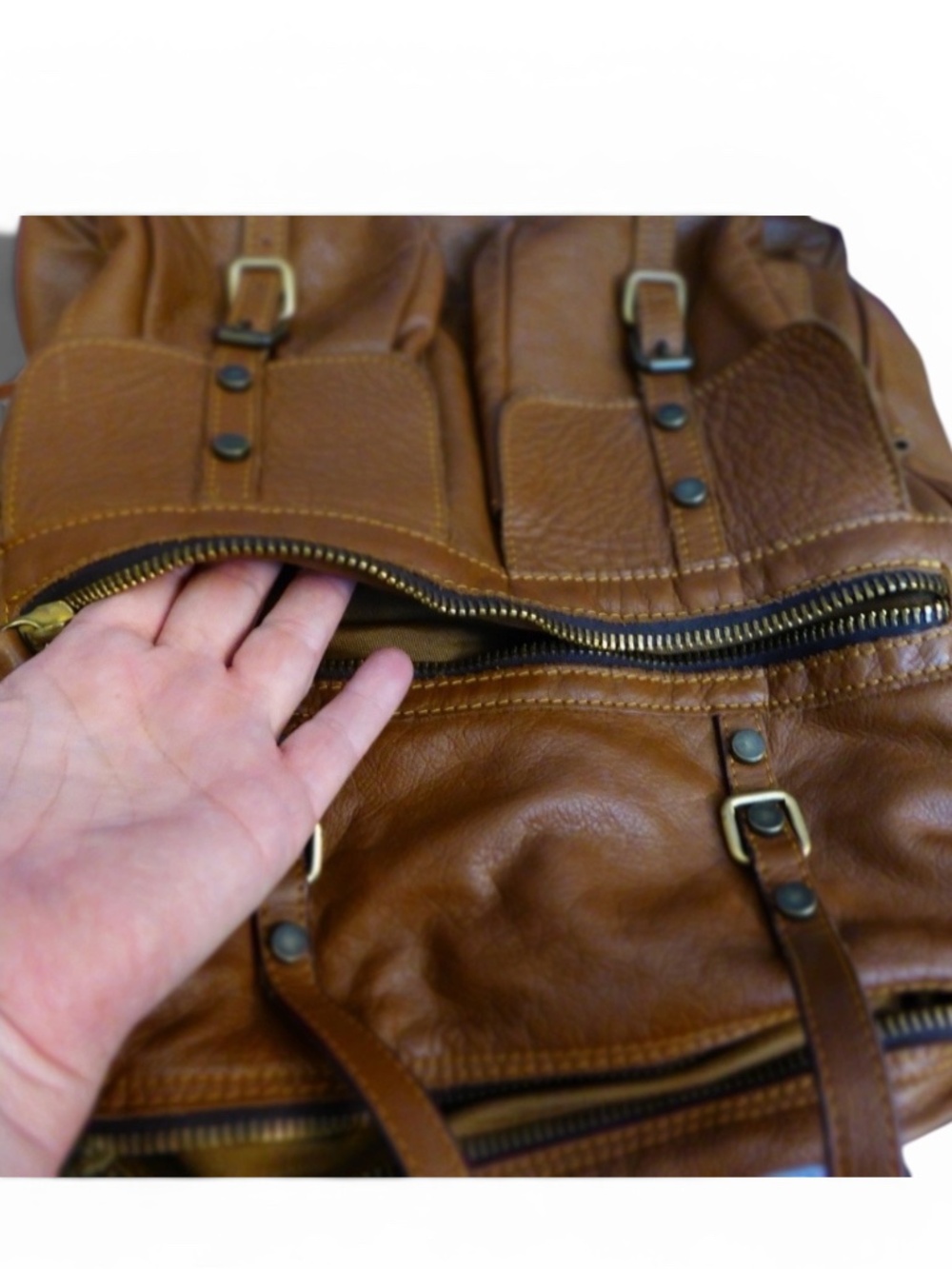Campomaggi Large Leather Handbag - Picture 12 of 13